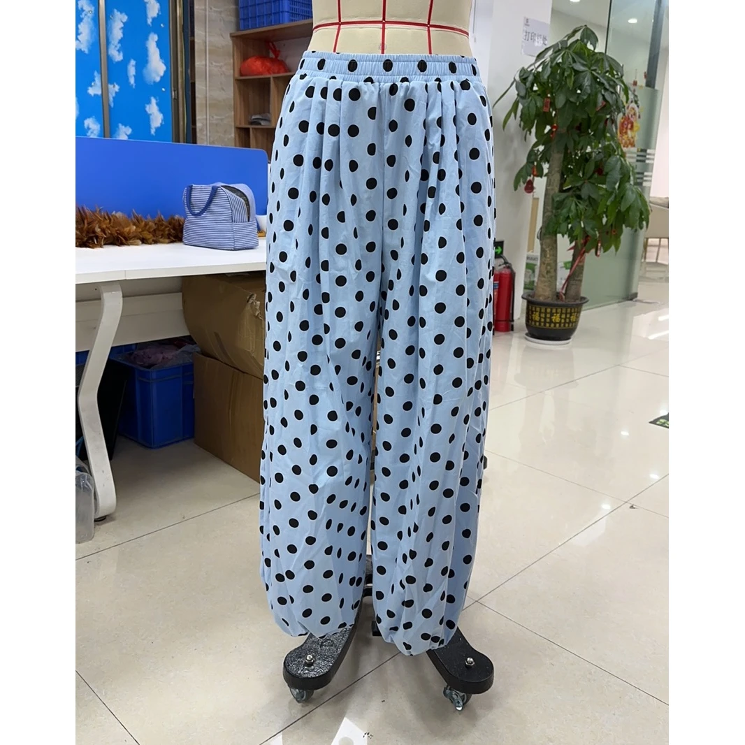 Женские всесезонные брюки свободного покроя в горошек, модная базовая альтернативная одежда, Pantalones De Mujer
Женские всесезонные брюки свободного покроя в горошек, модная базовая альтернативная одежда, Pantalones De Mujer