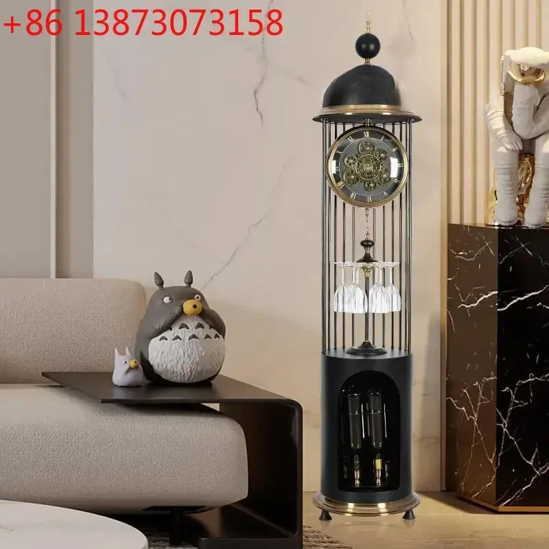 J European Floor Clock Chinese Retro Large Ornament Vertical Clock American Creative Silent Home Standing Clock
J European Floor Clock Chinese Retro Large Ornament Vertical Clock American Creative Silent Home Standing Clock