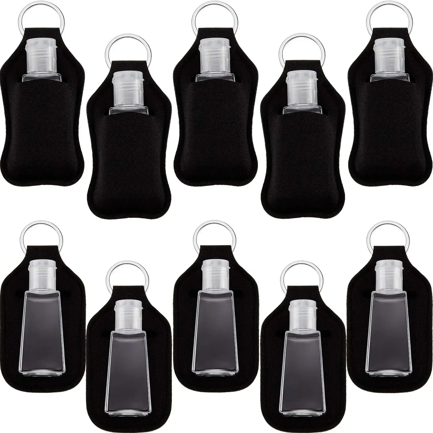 5set Hand Sanitizer Bottle Keychain Holder ,Travel Refillable Empty Bottles ,Reusable Flip Cap Soap Containers with Keyring
5set Hand Sanitizer Bottle Keychain Holder ,Travel Refillable Empty Bottles ,Reusable Flip Cap Soap Containers with Keyring