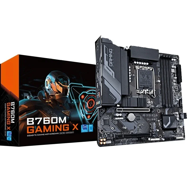 For Gigabyte B760M GAMING X DDR5 Desktop mid-board DDR4 support 12th generation 13th generation 14th generation
For Gigabyte B760M GAMING X DDR5 Desktop mid-board DDR4 support 12th generation 13th generation 14th generation