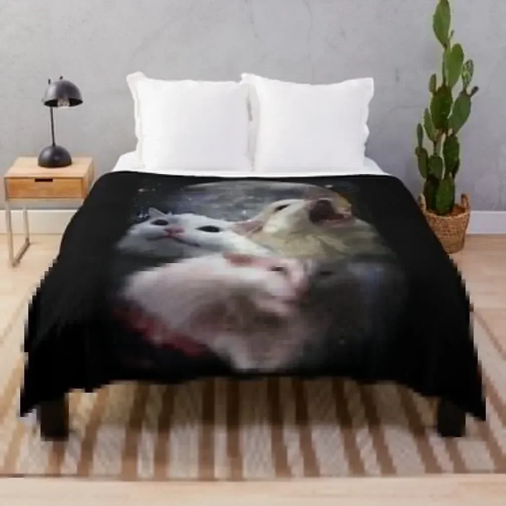 Triple Thurston Moon Cats! Throw Blanket Men's Soft Warm Throw Blanket for Couch
Triple Thurston Moon Cats! Throw Blanket Men's Soft Warm Throw Blanket for Couch