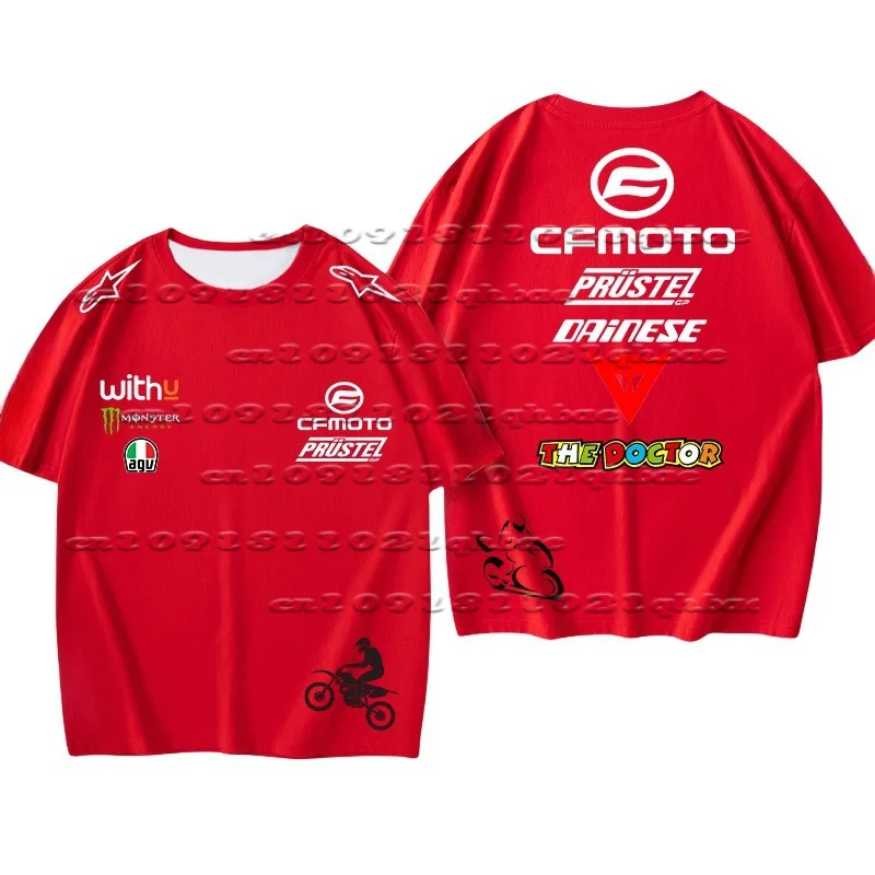 2025 CFMOTO Spring Breeze Motorcycle Riding Clothing Summer Men's 3D Printed Short Sleeve Loose Casual Oversized T-shirt Y2K
2025 CFMOTO Spring Breeze Motorcycle Riding Clothing Summer Men's 3D Printed Short Sleeve Loose Casual Oversized T-shirt Y2K