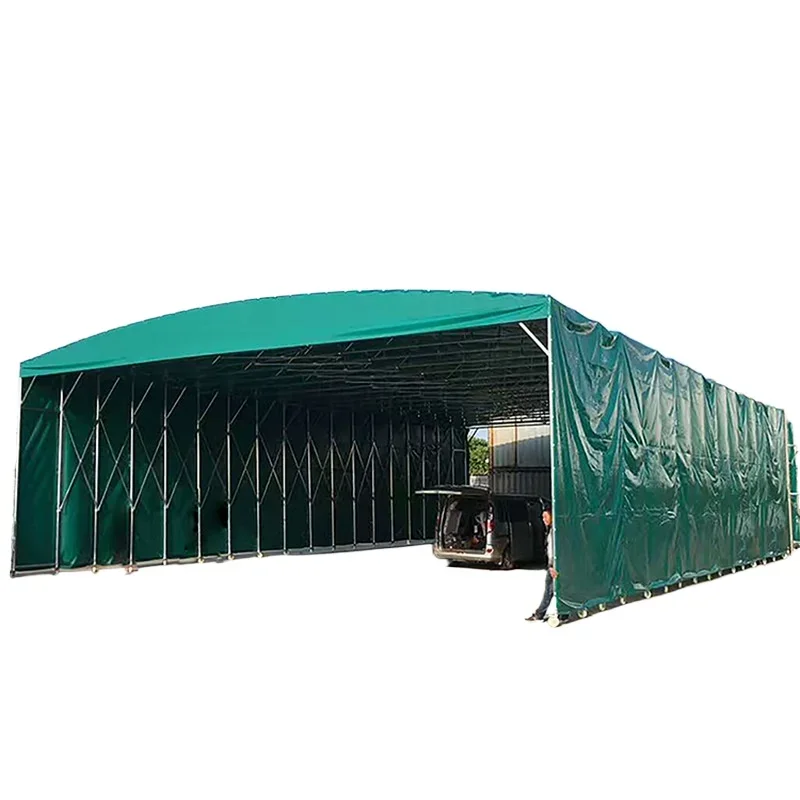 Movable push-pull movable sliding awning, outdoor large warehouse storage shelter tent
Movable push-pull movable sliding awning, outdoor large warehouse storage shelter tent