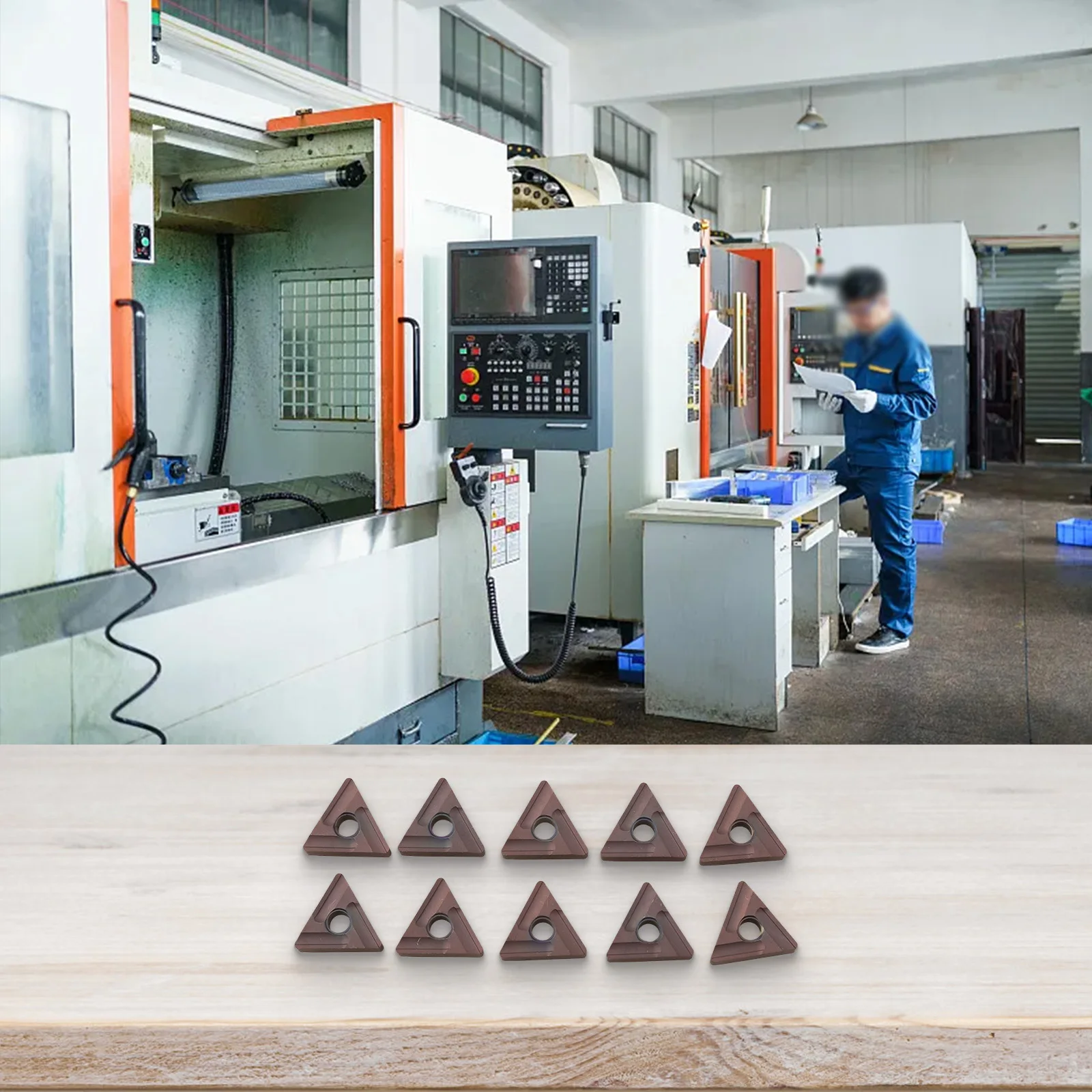 As Shown In The Picture Carbide Inserts High Performance Carbide Inserts Carbide Inserts TNMG332R-ES Easy To Replace Strong Grip
As Shown In The Picture Carbide Inserts High Performance Carbide Inserts Carbide Inserts TNMG332R-ES Easy To Replace Strong Grip