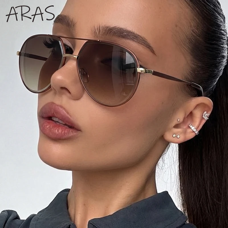 Oversized Punk Pilot Sunglasses Women 2026 Luxury Designer Classic Oval Double Bridge Sun Glasses Outdoor Travel Eyewear Shades
Oversized Punk Pilot Sunglasses Women 2026 Luxury Designer Classic Oval Double Bridge Sun Glasses Outdoor Travel Eyewear Shades