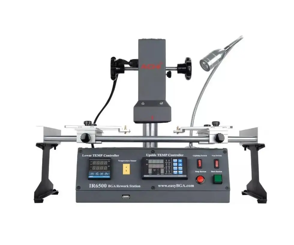 IR6500 BGA Rework Station Infrared BGA Desoldering Station For Mobile phone computer repair station tool
IR6500 BGA Rework Station Infrared BGA Desoldering Station For Mobile phone computer repair station tool