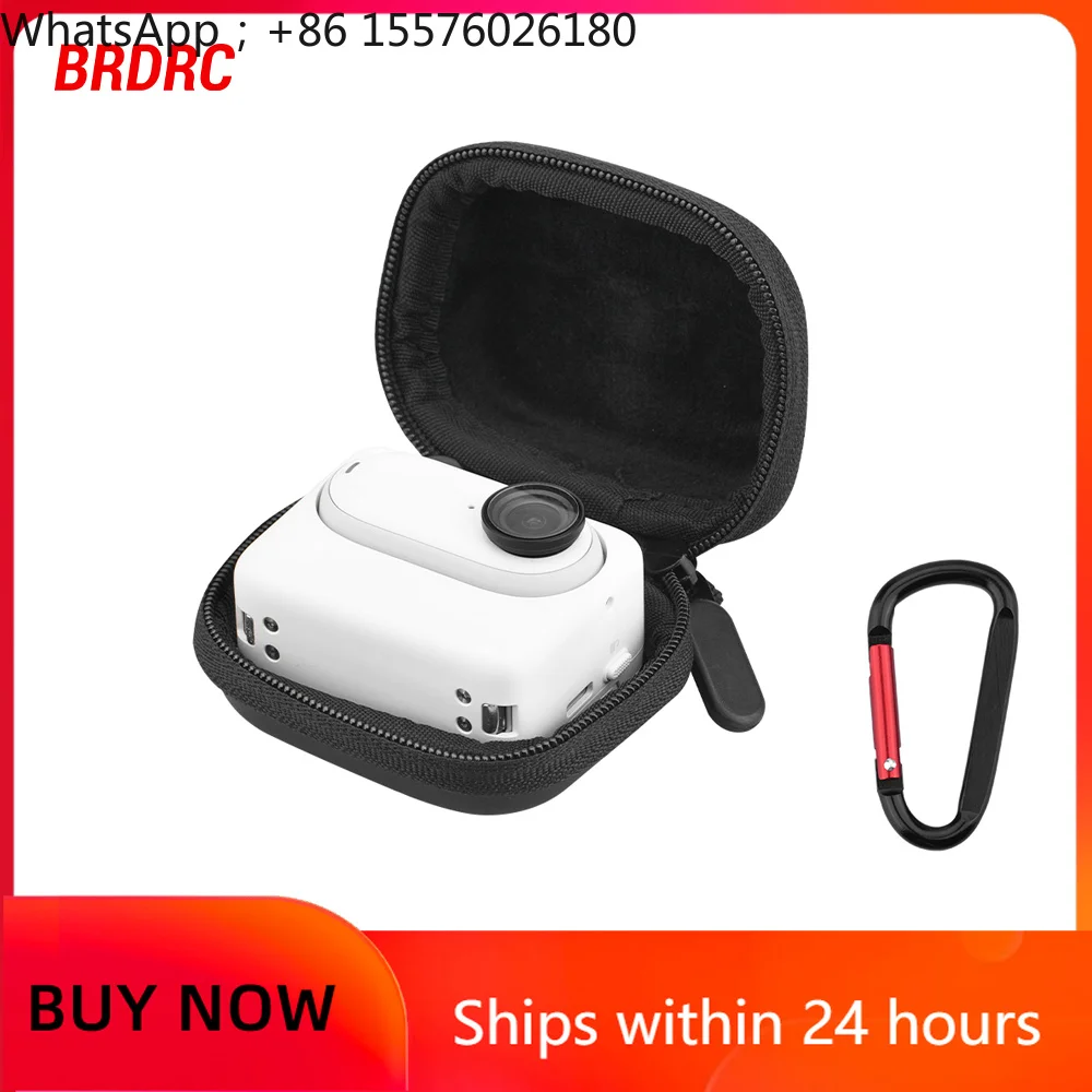 BRDRC Mini Storage Bag for Insta360 GO 3/GO 3S Small Carrying Case Travel Portable Bag with Carabiner Action Camera Accessory
BRDRC Mini Storage Bag for Insta360 GO 3/GO 3S Small Carrying Case Travel Portable Bag with Carabiner Action Camera Accessory