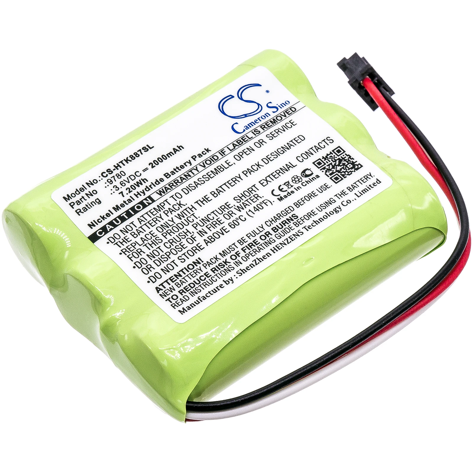 Ni-MH Equipment, Survey, Test Battery for Hioki, 3.6V, 2000mAh, Compatible Models: 8870, 8870-20, LR8431-20, LR8431-30, LR8432
Ni-MH Equipment, Survey, Test Battery for Hioki, 3.6V, 2000mAh, Compatible Models: 8870, 8870-20, LR8431-20, LR8431-30, LR8432