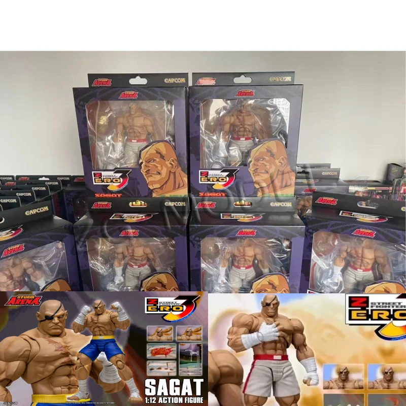 En stock, figuras originales de colección de anime Storm Toys ST ARENA3 1/12 ARENA Sagat, juguetes modelo
En stock, figuras originales de colección de anime Storm Toys ST ARENA3 1/12 ARENA Sagat, juguetes modelo