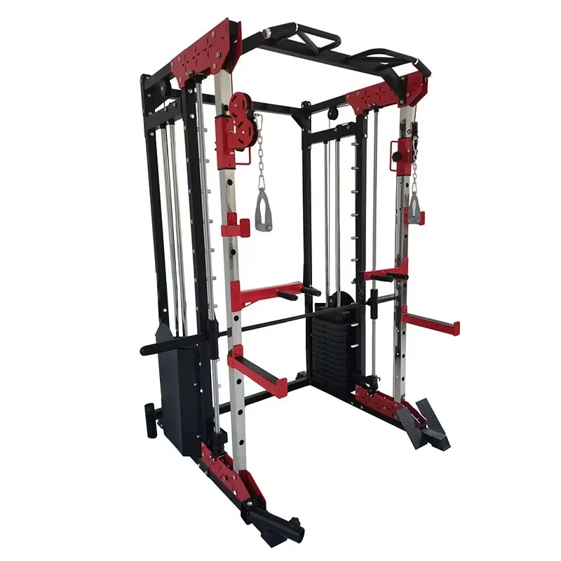 Professional Unisex Steel Smith Machine - 320 Weight Capacity Multi-Function Station, Body Building & Leg Workouts
Professional Unisex Steel Smith Machine - 320 Weight Capacity Multi-Function Station, Body Building & Leg Workouts