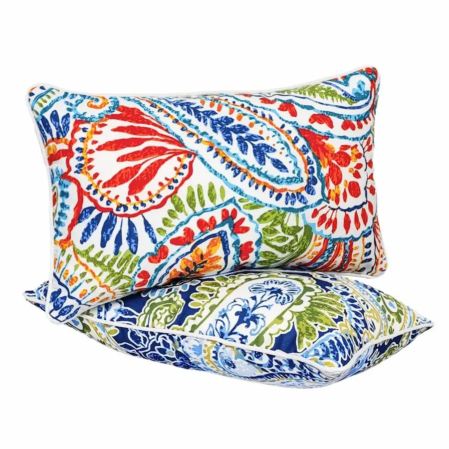 Набор из 2 водонепроницаемых декоративных подушек для сада, 1220 дюймов, прямоугольные, с наполнителем, для улицы
Набор из 2 водонепроницаемых декоративных подушек для сада, 1220 дюймов, прямоугольные, с наполнителем, для улицы