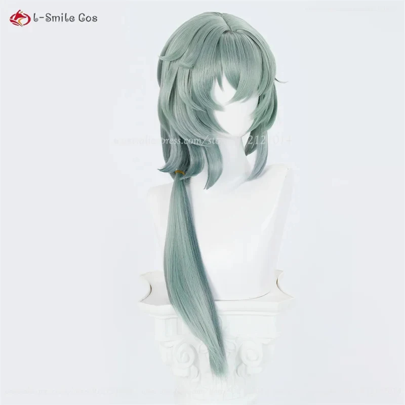 xiaoxiao HSR Anaxa 65cm Gray Green Anime Cosplay Wig Heat Resistant Synthetic Hair Halloween Role Play Wigs + W
xiaoxiao HSR Anaxa 65cm Gray Green Anime Cosplay Wig Heat Resistant Synthetic Hair Halloween Role Play Wigs + W