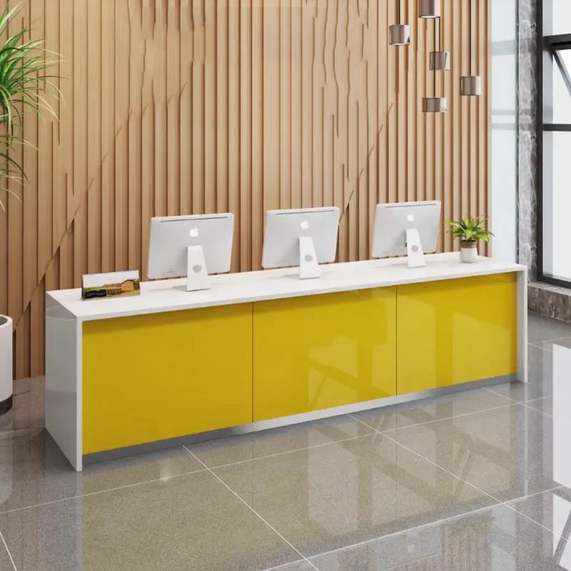 Receptionist White Front Desk Pulpit Cash Register Retail Podium Stand Hair Salon Counter Pulpitos Checkout Bureau Furniture
Receptionist White Front Desk Pulpit Cash Register Retail Podium Stand Hair Salon Counter Pulpitos Checkout Bureau Furniture