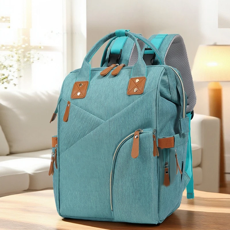 Mommy Bag Oxford Fabric Fashionable New Style Outdoor Mother and Baby Bag Large Capacity Multifunctional for Travel
Mommy Bag Oxford Fabric Fashionable New Style Outdoor Mother and Baby Bag Large Capacity Multifunctional for Travel