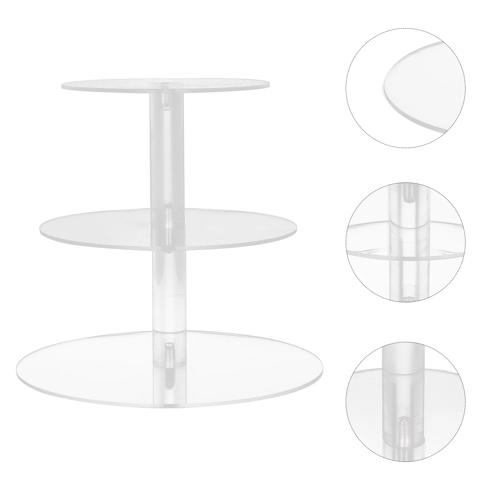 Multi-Function 3 Tier Cake Stand Acrylic Dessert Rack Fruit Snack Display Holder Party Serving Tray 3 Tier Cupcake Stand
Multi-Function 3 Tier Cake Stand Acrylic Dessert Rack Fruit Snack Display Holder Party Serving Tray 3 Tier Cupcake Stand