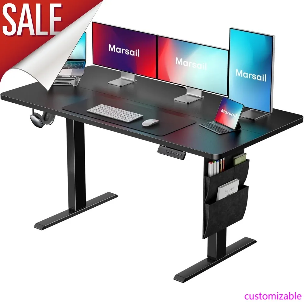 Стоячий стол, стол для домашнего офиса с регулируемой высотой, Электрический стол 48x24 дюймов, стол стоячий
Стоячий стол, стол для домашнего офиса с регулируемой высотой, Электрический стол 48x24 дюймов, стол стоячий