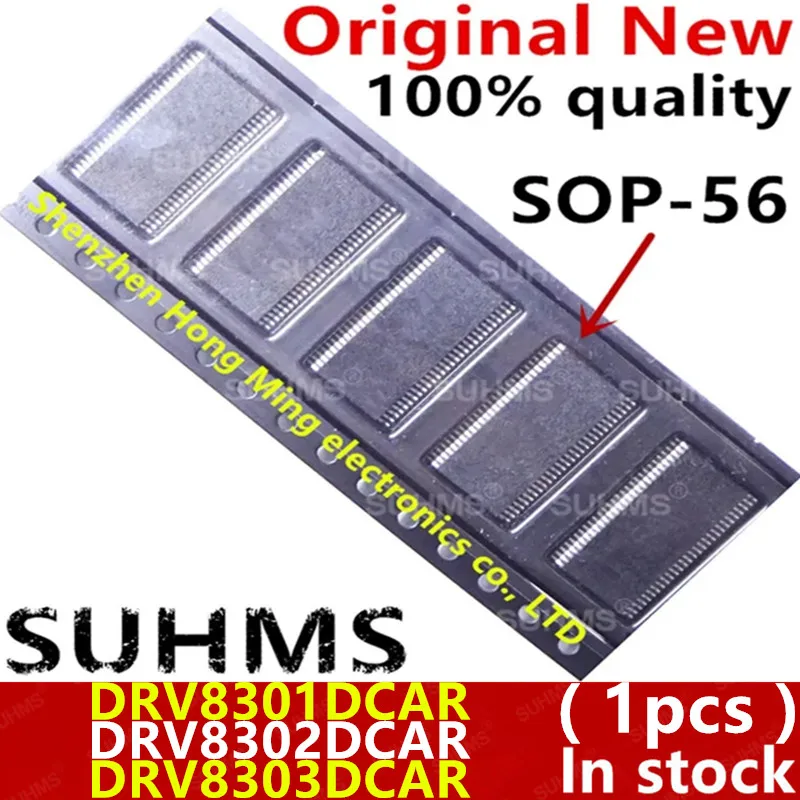 (1piece)100% New DRV8303DCAR DRV8302DCAR DRV8301DCAR DRV8303 DRV8302 DRV8301 sop56
(1piece)100% New DRV8303DCAR DRV8302DCAR DRV8301DCAR DRV8303 DRV8302 DRV8301 sop56