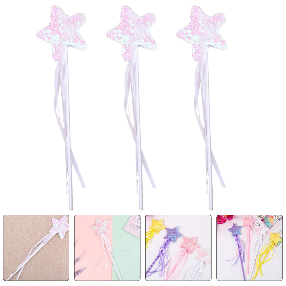 3 Pcs Sparkling Wands For Girls Wands Kids Party Props Witch Fairy Cosplay Fairy Sticks Stage Decorative Toy
3 Pcs Sparkling Wands For Girls Wands Kids Party Props Witch Fairy Cosplay Fairy Sticks Stage Decorative Toy