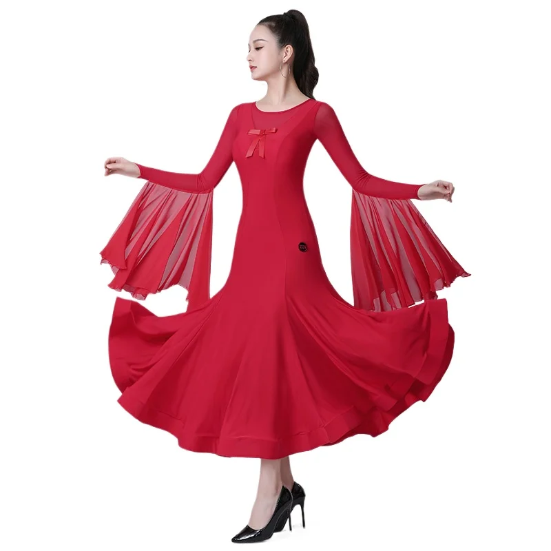 2024 Woman Standard Dance Dress Black Performance Competition Dress Modern Dance Competition Costumes ZY159-3
2024 Woman Standard Dance Dress Black Performance Competition Dress Modern Dance Competition Costumes ZY159-3
