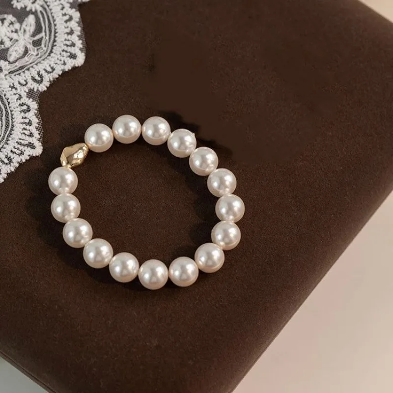 High Quality Baroque Twisted Strong Luster Freshwater Pearl Stretch Bracelet Large Pearl Beaded Bracelet for Women Gifts
High Quality Baroque Twisted Strong Luster Freshwater Pearl Stretch Bracelet Large Pearl Beaded Bracelet for Women Gifts