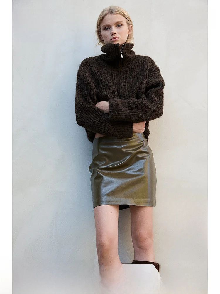 H&M Women's Thiened Long Sve Knitted Cardigan Warm Ribbing Open Front Polyester Fiber ort Length Autumn Winter Coat
H&M Women's Thiened Long Sve Knitted Cardigan Warm Ribbing Open Front Polyester Fiber ort Length Autumn Winter Coat