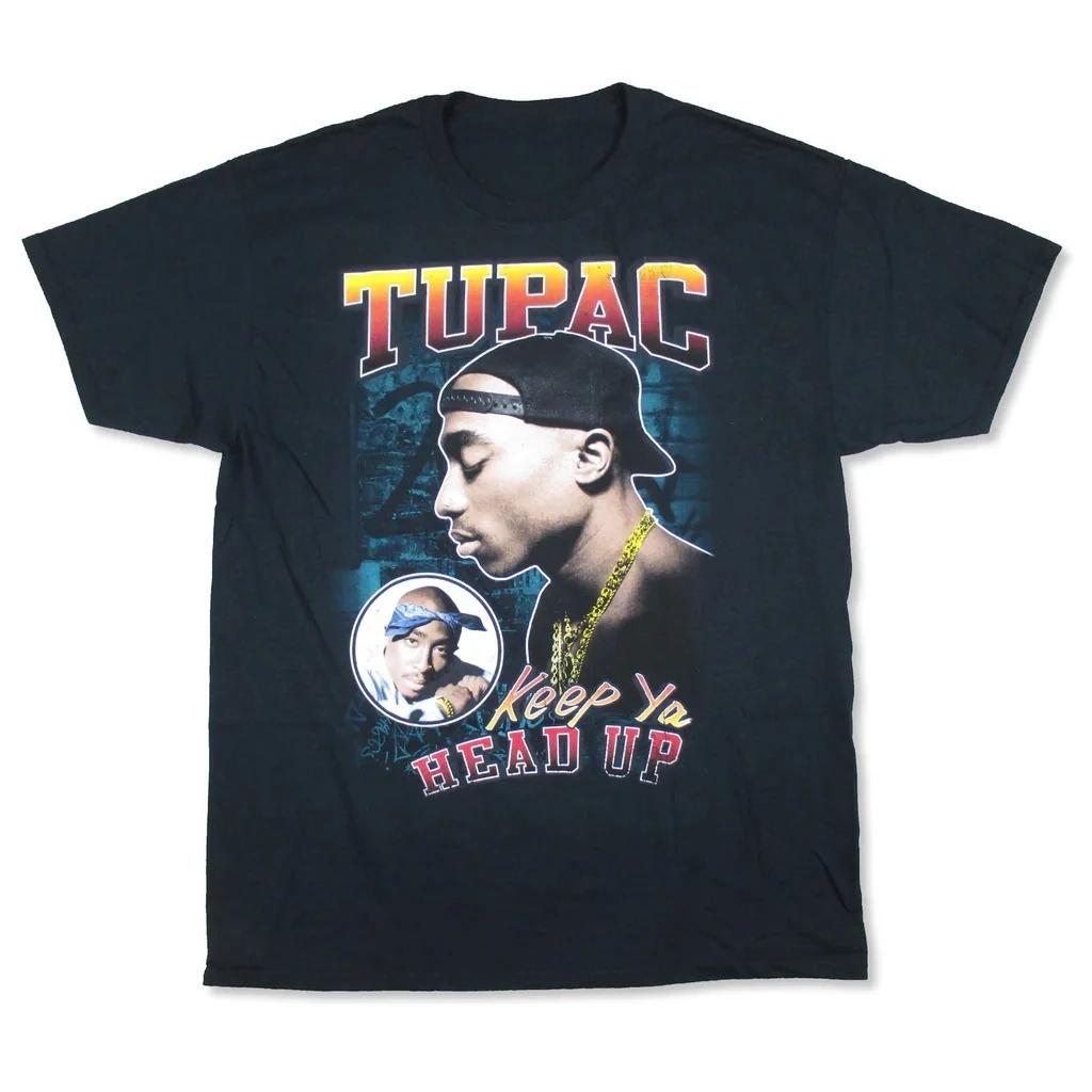 Футболка Tupac Keep Ya Head Up, одежда с узором и принтом, летние роскошные брендовые хлопковые мужские и женские футболки с короткими рукавами
Футболка Tupac Keep Ya Head Up, одежда с узором и принтом, летние роскошные брендовые хлопковые мужские и женские футболки с короткими рукавами