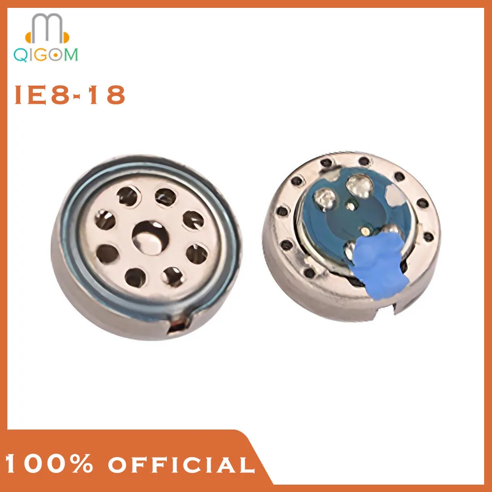 QIGOM 10MM Dynamic Coil IE8-18 18ohms 105dB IE8 Titanium Film Compatible With IE6.7.8.80 Shells Vocal Resolution Version
QIGOM 10MM Dynamic Coil IE8-18 18ohms 105dB IE8 Titanium Film Compatible With IE6.7.8.80 Shells Vocal Resolution Version