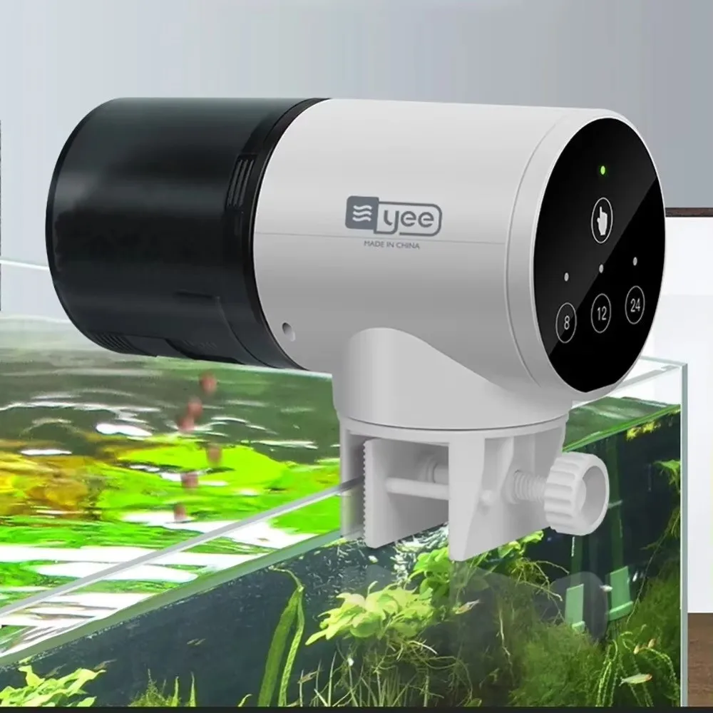 200ml Large Capacity Automatic Fish Feeder Timer Function Adjustable wall mounted Food Feeding Timer Battery Operated
200ml Large Capacity Automatic Fish Feeder Timer Function Adjustable wall mounted Food Feeding Timer Battery Operated