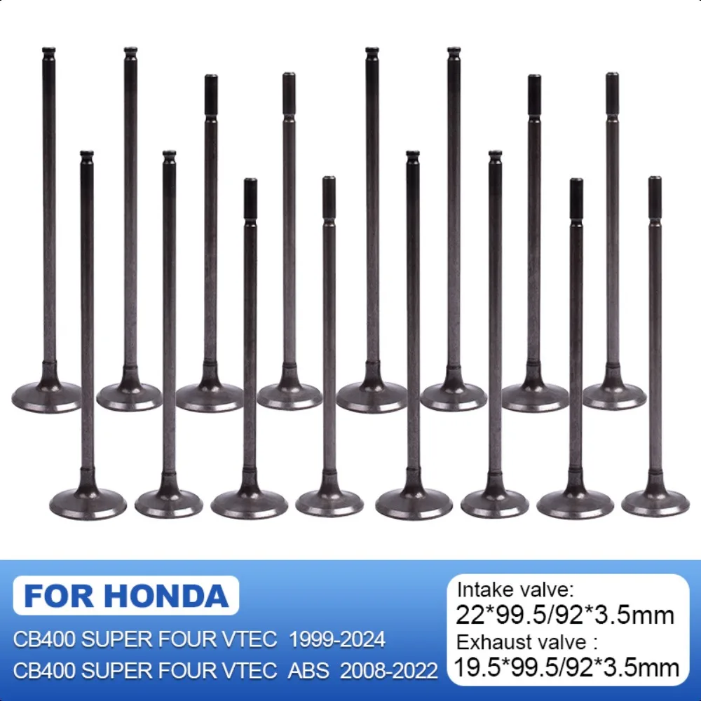 Motorcycle Inlet Outlet Intake Valve Exhaust Valve Stem Kit for Honda CB400 SUPER FOUR VTEC 5001 CB400 SUPER FOUR VTEC ABS
Motorcycle Inlet Outlet Intake Valve Exhaust Valve Stem Kit for Honda CB400 SUPER FOUR VTEC 5001 CB400 SUPER FOUR VTEC ABS