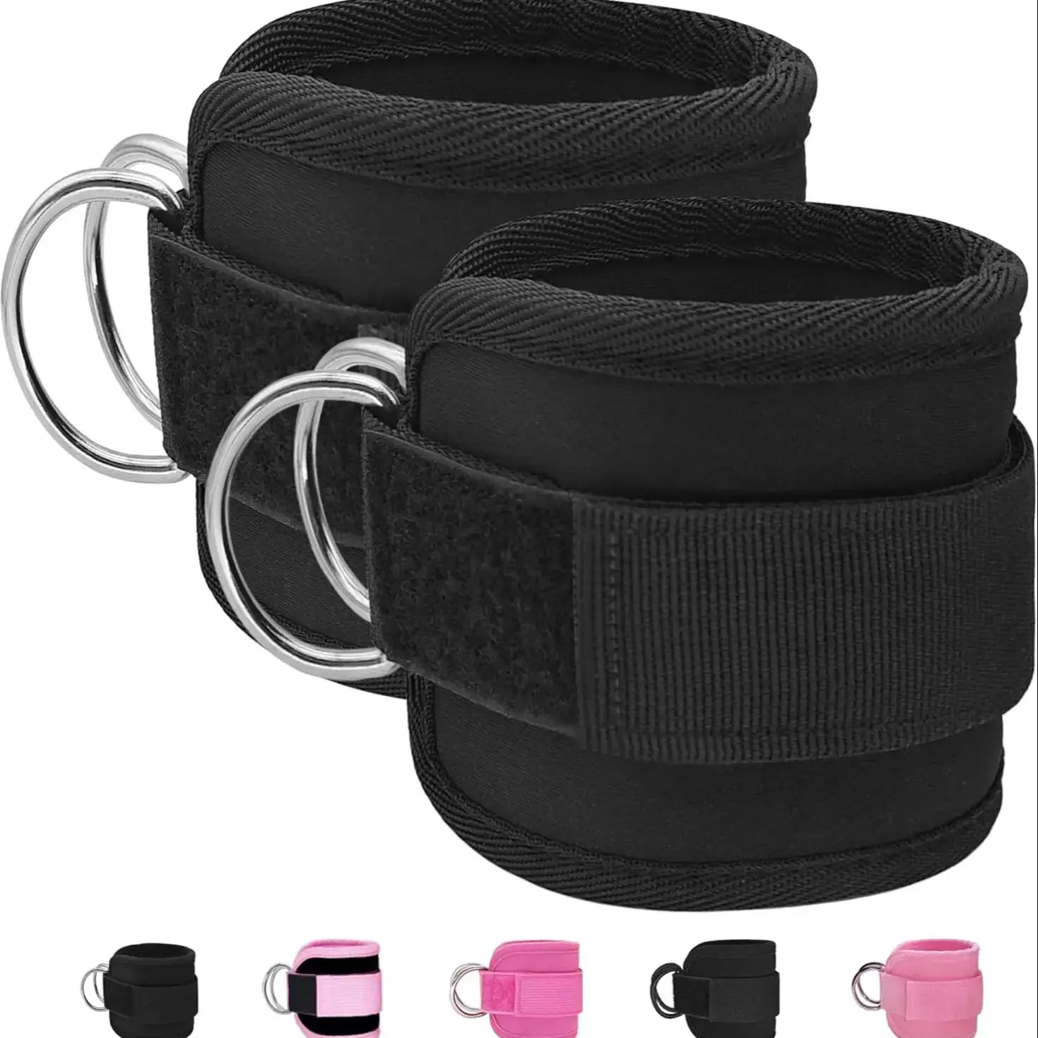 Ankle Straps for Cable Machines, Leg Exercises, Double D-Ring Cuffs, Gym Workouts, Glutes Strength, Sport Safety, 1Pc
Ankle Straps for Cable Machines, Leg Exercises, Double D-Ring Cuffs, Gym Workouts, Glutes Strength, Sport Safety, 1Pc