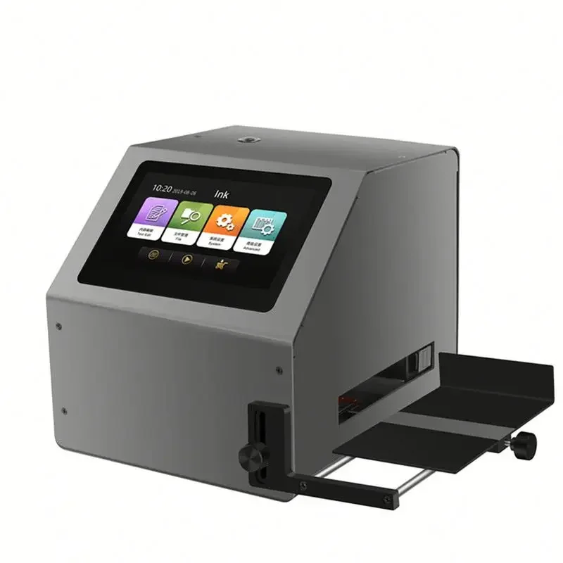 Cheap price MAX25.4mm printing height table type different language inkjet printer coding machine
Cheap price MAX25.4mm printing height table type different language inkjet printer coding machine