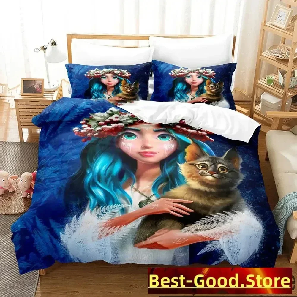 3D Print Mavka The Forest Song Bedding Set Boys Girls Twin Queen King Size Duvet Cover Pillowcase Bed boys Adult
3D Print Mavka The Forest Song Bedding Set Boys Girls Twin Queen King Size Duvet Cover Pillowcase Bed boys Adult