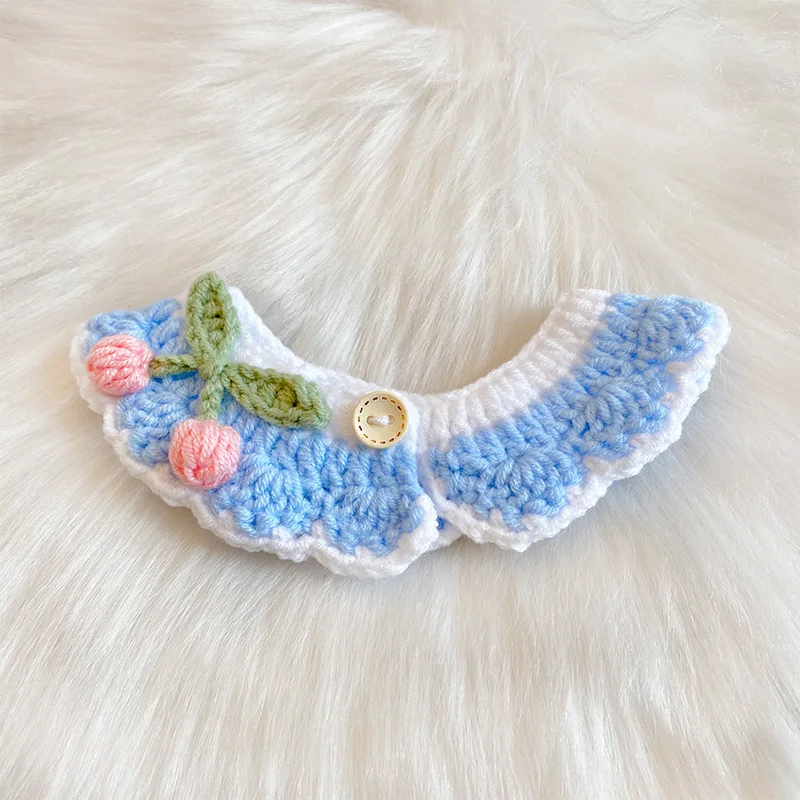 Crochet Pet Collar Cat Scarf Dog Scarf Cute Princess Style Handmade Pet Accessories Suitable for Small Dogs and Cats
Crochet Pet Collar Cat Scarf Dog Scarf Cute Princess Style Handmade Pet Accessories Suitable for Small Dogs and Cats