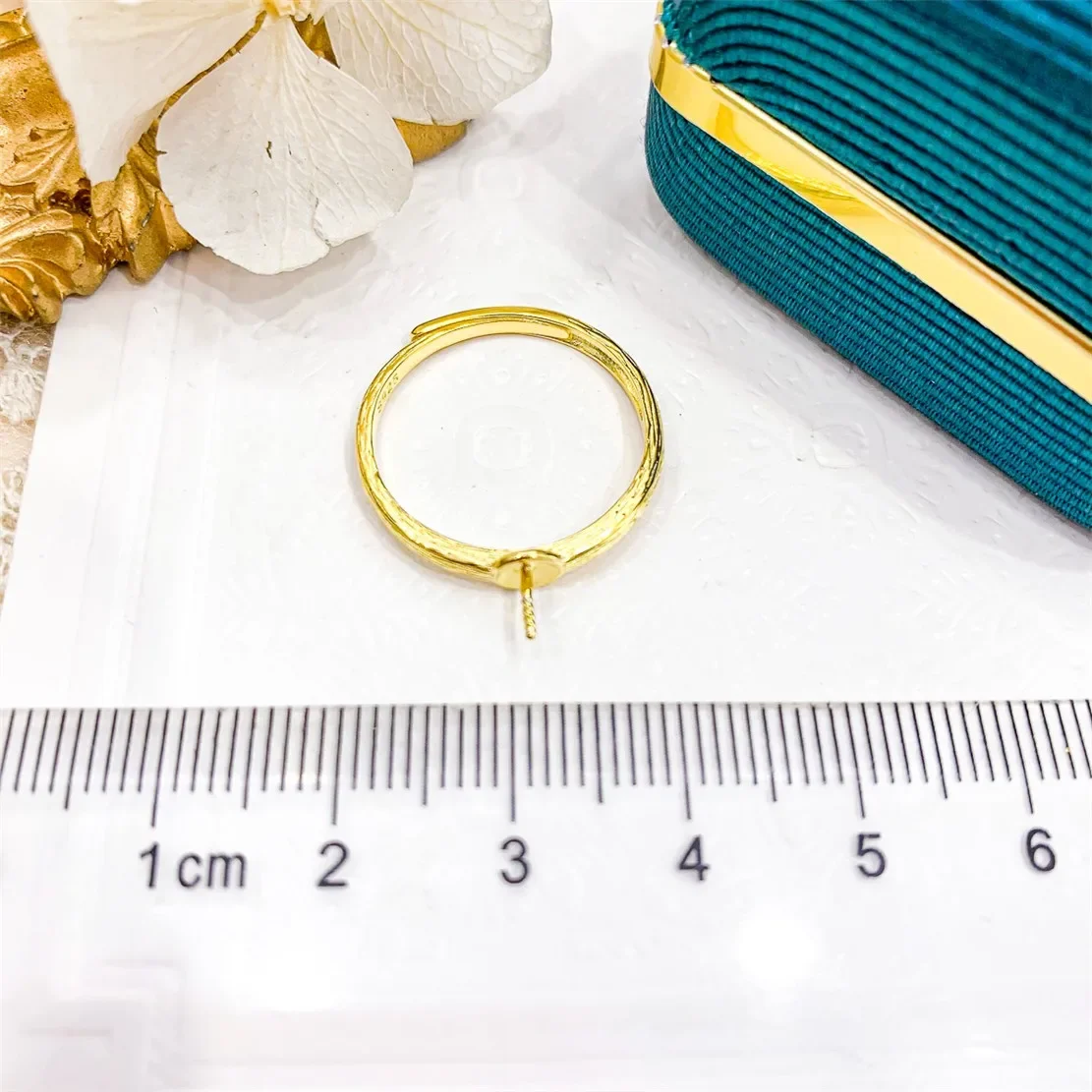 925 Stamped Alloy Gold-Plating Adjustable Pearl Ring Holder DIY Jewelry Findings, Craft Supplies for Handmade Rings No Pearl
925 Stamped Alloy Gold-Plating Adjustable Pearl Ring Holder DIY Jewelry Findings, Craft Supplies for Handmade Rings No Pearl