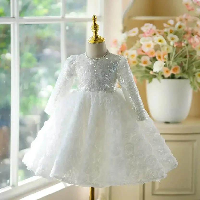 Birthday Catwalk Party Eid Girls Perform Dress A3555 High-End Children's Princess Evening Gown Bow Sequins Flower Design Wedding
Birthday Catwalk Party Eid Girls Perform Dress A3555 High-End Children's Princess Evening Gown Bow Sequins Flower Design Wedding
