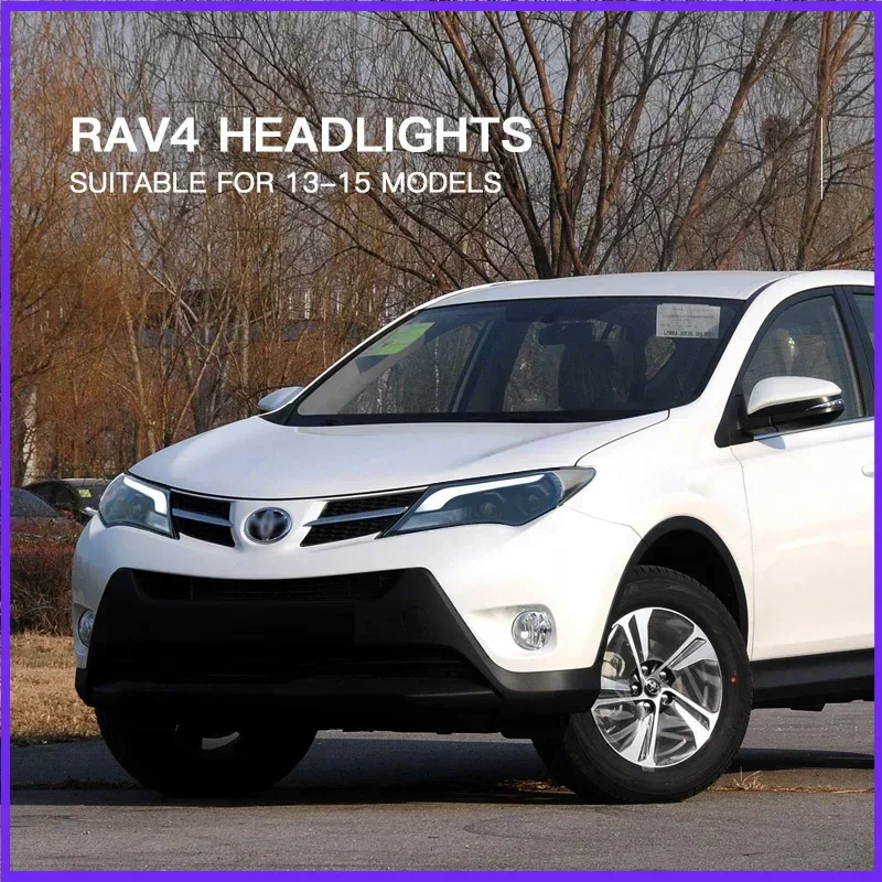 Car LED Headlight Light Assemblies For Toyota RAV4 2013-2015 Auto Fog DRL Brake Turn Signal Lamp Plug and Play
Car LED Headlight Light Assemblies For Toyota RAV4 2013-2015 Auto Fog DRL Brake Turn Signal Lamp Plug and Play