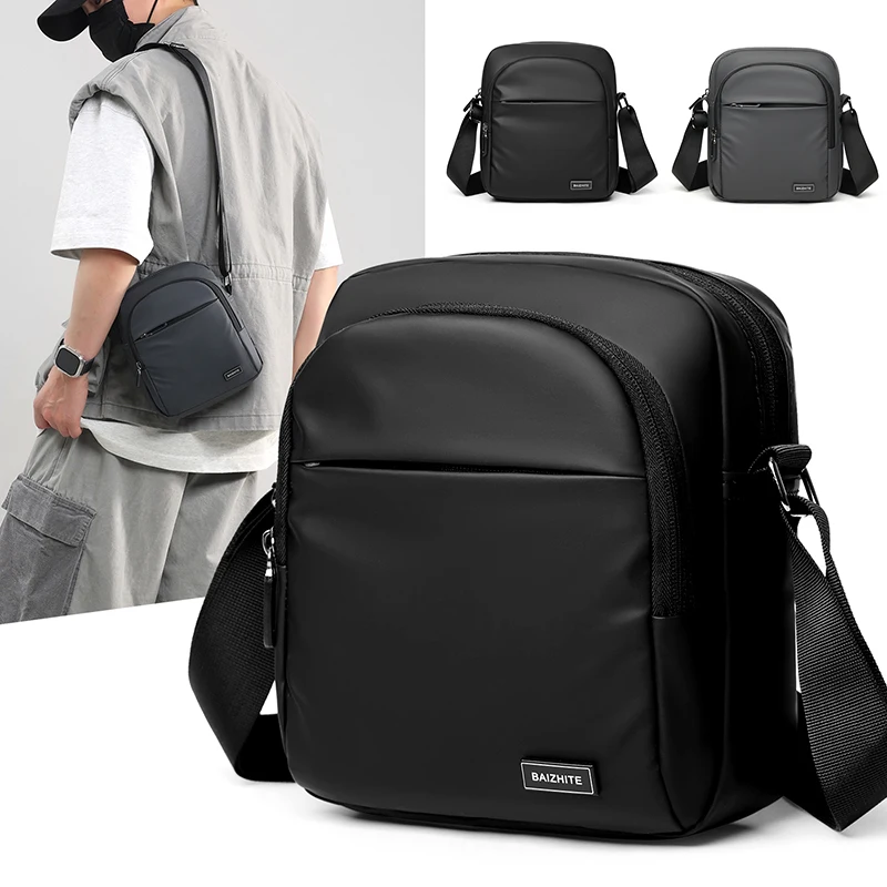 Мужская сумка через плечо, повседневная деловая сумка для покупок, сумки на плечо, уличная сумка для пешего туризма, альпинизма, путешествий, спортзала, сумка для мобильного телефона
Мужская сумка через плечо, повседневная деловая сумка для покупок, сумки на плечо, уличная сумка для пешего туризма, альпинизма, путешествий, спортзала, сумка для мобильного телефона