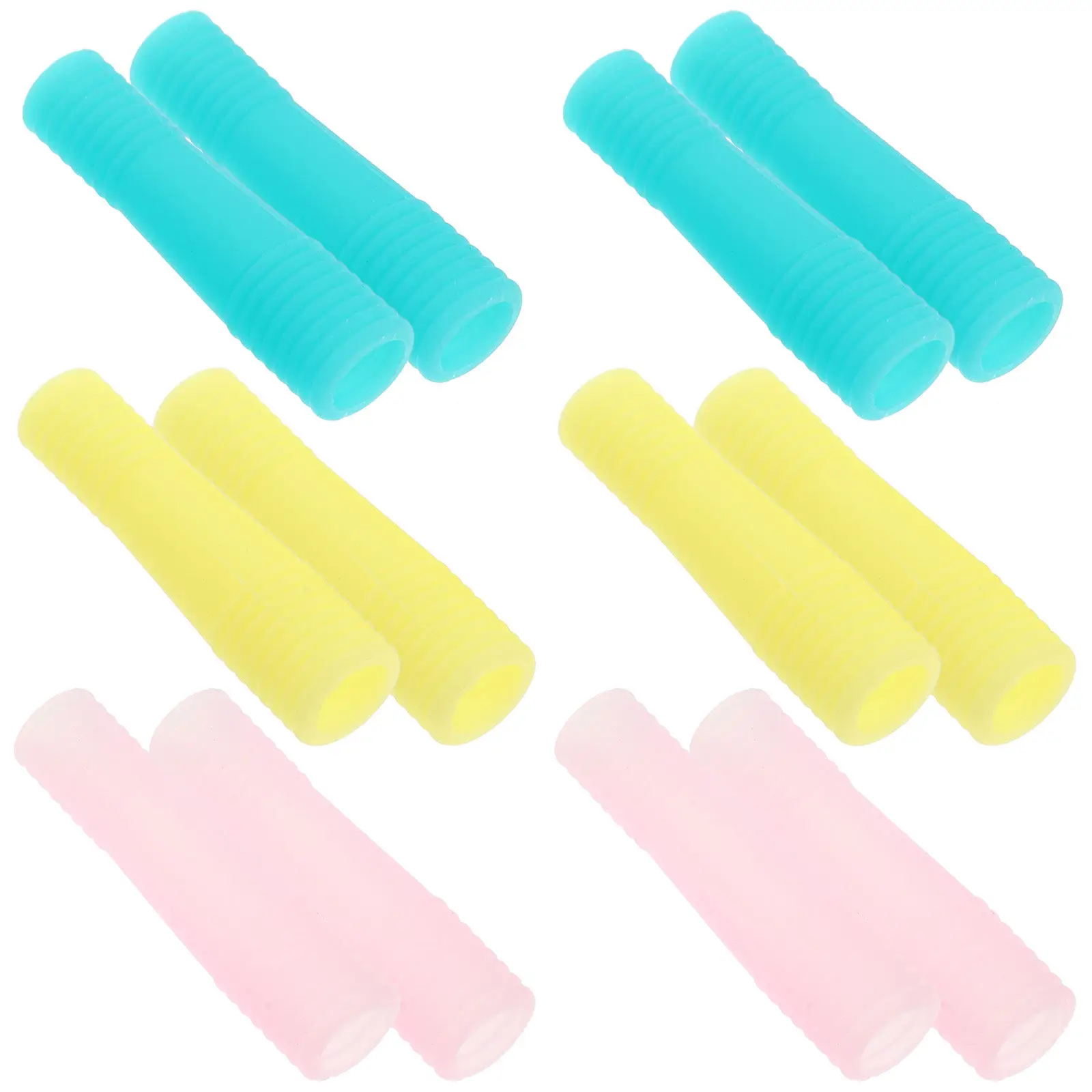 12Pcs Premium Silicone Cuticle Trimmer Handle Sleeve Compact Lightweight Manicure Scissors Cover Protective Grip for Nail Art
12Pcs Premium Silicone Cuticle Trimmer Handle Sleeve Compact Lightweight Manicure Scissors Cover Protective Grip for Nail Art