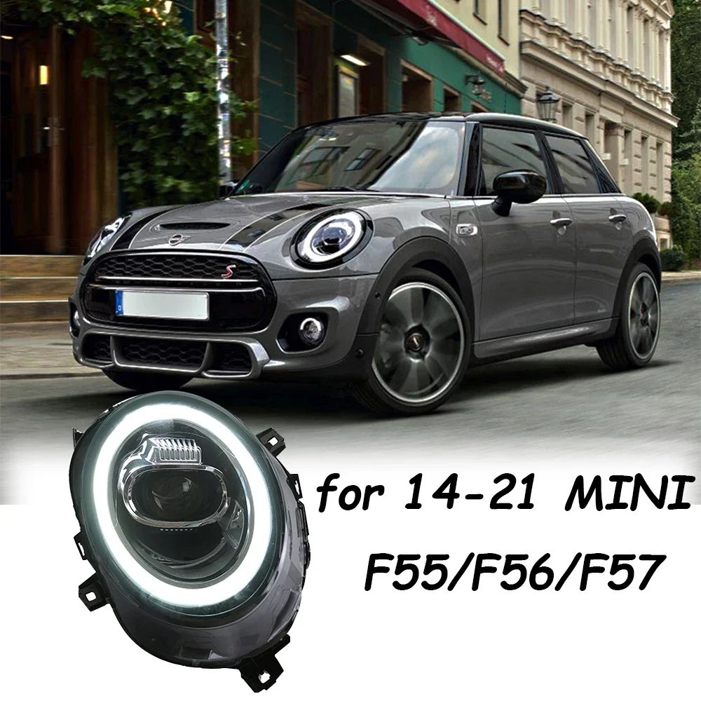 Подходит для 14-21BMW MINI, модифицированных фар в сборе mini F55 F56 F54, высококачественная версия, светодиодные линзы дневных ходовых огней
Подходит для 14-21BMW MINI, модифицированных фар в сборе mini F55 F56 F54, высококачественная версия, светодиодные линзы дневных ходовых огней