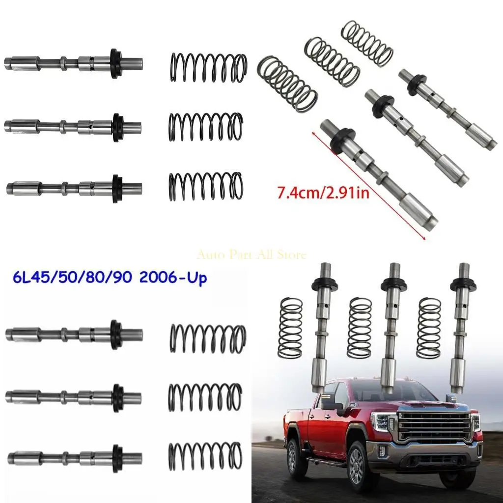 J0MA 6L8VLPR3 Transmission Pressure Regulator Valves Repair For 6L45/50/80/90 2006-Up Automotive Replacement
J0MA 6L8VLPR3 Transmission Pressure Regulator Valves Repair For 6L45/50/80/90 2006-Up Automotive Replacement