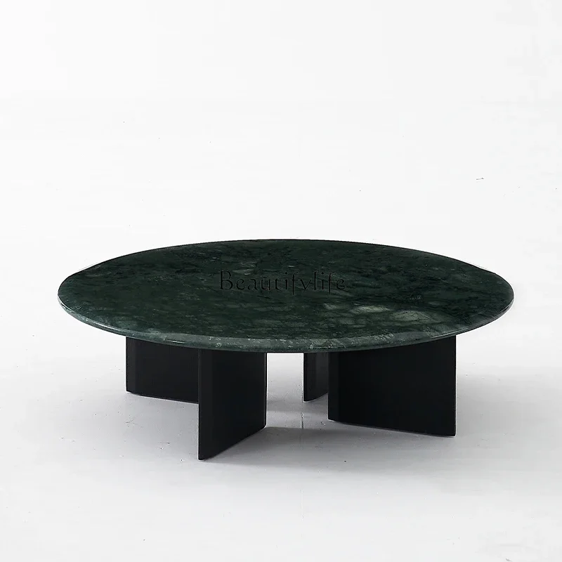FG26Итальянский минималистский круглый мраморный журнальный столик
FG26Итальянский минималистский круглый мраморный журнальный столик