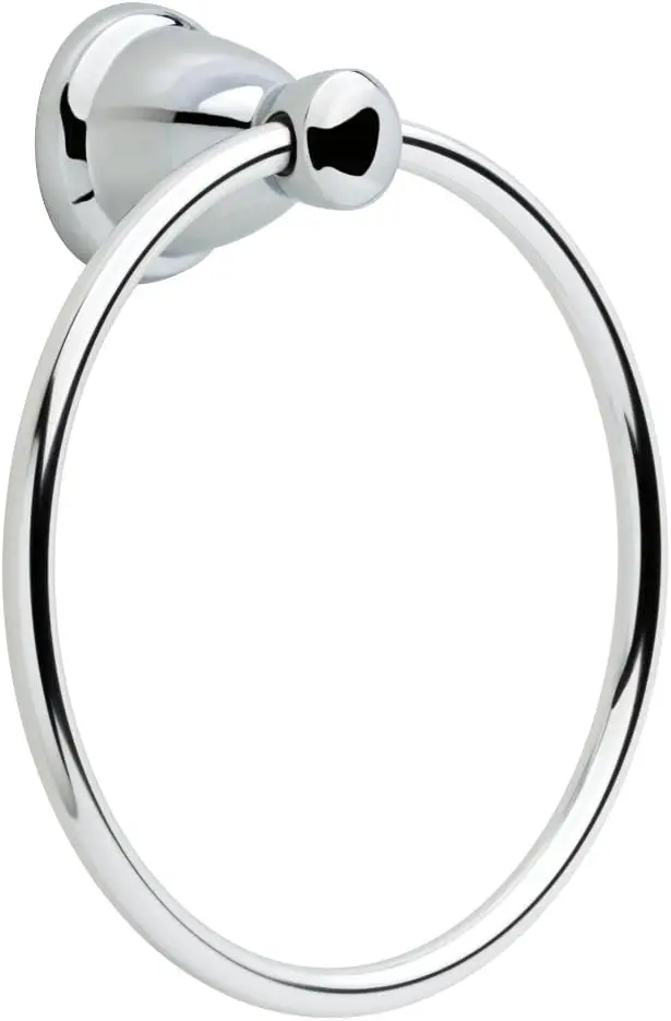 Franklin Brass Kinla (1-Pack) Hand Towel Holder Polished Chrome Towel Racks for Bathroom Wall Round Towel Ring Holder for Bath Towel Hanger for Kitchen, Bathroom Accessories KIN46-PC-1
Franklin Brass Kinla (1-Pack) Hand Towel Holder Polished Chrome Towel Racks for Bathroom Wall Round Towel Ring Holder for Bath Towel Hanger for Kitchen, Bathroom Accessories KIN46-PC-1