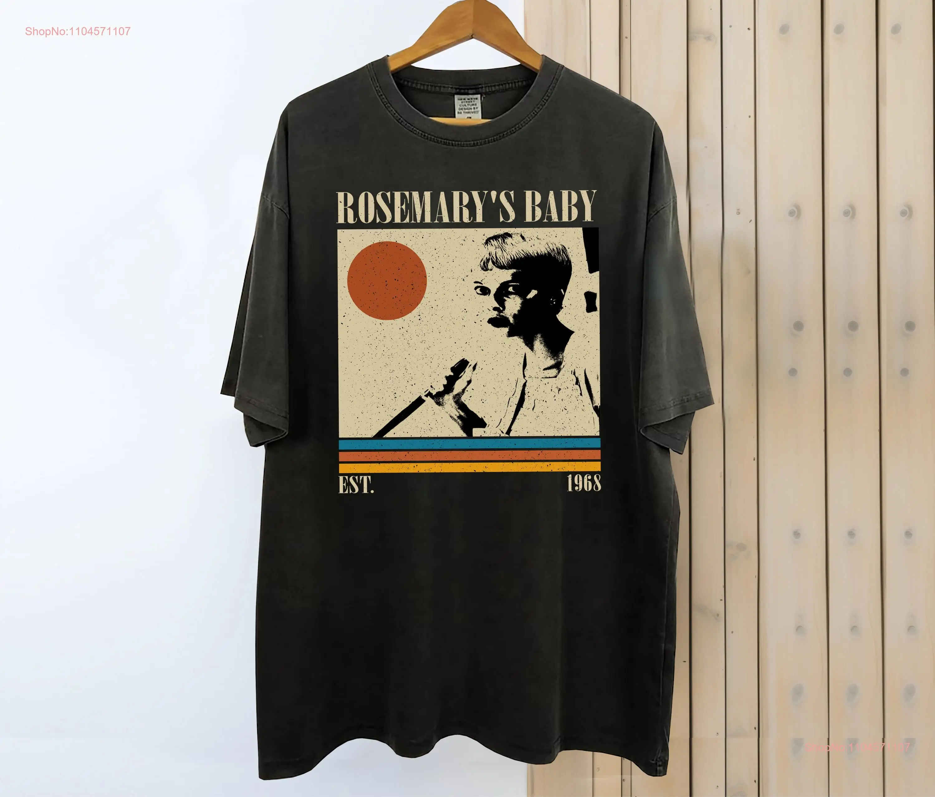 Футболка Rosemary's Baby Movie, винтажная классическая ретро-футболка для него с длинными или короткими рукавами
Футболка Rosemary's Baby Movie, винтажная классическая ретро-футболка для него с длинными или короткими рукавами