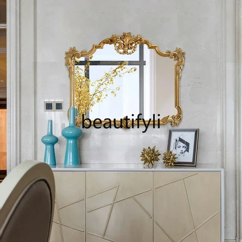 TTT French retro engraved bathroom mirror wall-mounted toilet sink vanity mirror living room dining room art decorative mirro
TTT French retro engraved bathroom mirror wall-mounted toilet sink vanity mirror living room dining room art decorative mirro