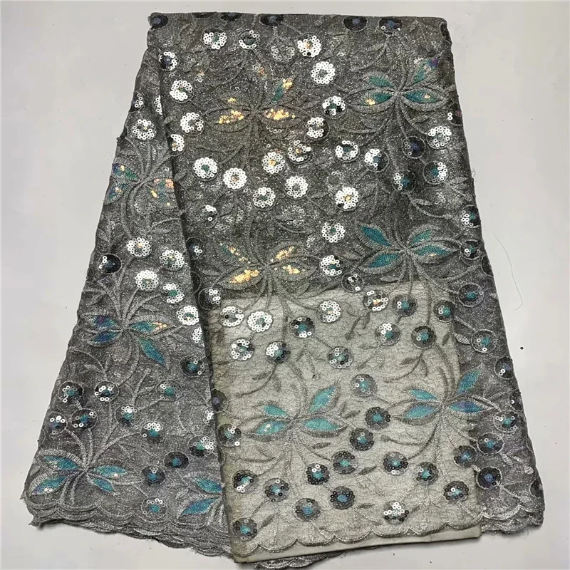 5 Yard Hot Selling French Lace With Sequins African Tulle Cord Guipure Lace Net Embroidered Fabric For Wedding Party PSJF031502
5 Yard Hot Selling French Lace With Sequins African Tulle Cord Guipure Lace Net Embroidered Fabric For Wedding Party PSJF031502