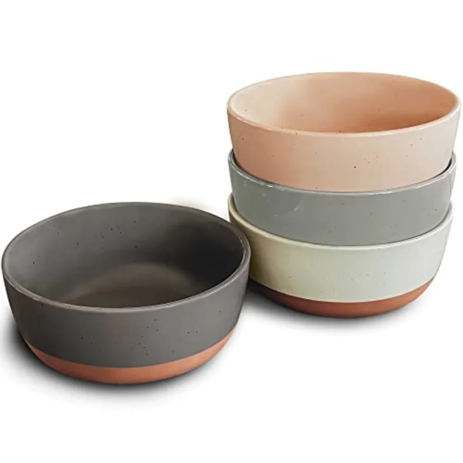 Set of 4 Porcelain Bowls, 25oz - Microwave, Dishwasher and Oven Safe for Soup, Cereal, etc
Set of 4 Porcelain Bowls, 25oz - Microwave, Dishwasher and Oven Safe for Soup, Cereal, etc