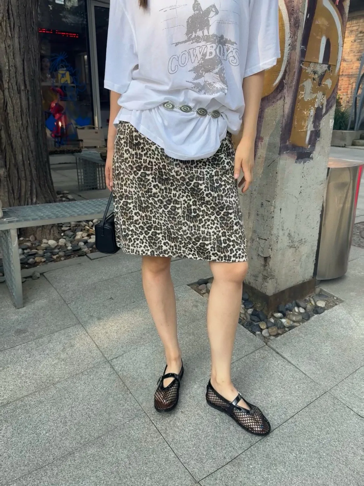 Acrab Early Autumn Vintage Street Style Leopard Print Halter Neck Dress Women's High Waist Cotton A-Line Skirt
Acrab Early Autumn Vintage Street Style Leopard Print Halter Neck Dress Women's High Waist Cotton A-Line Skirt