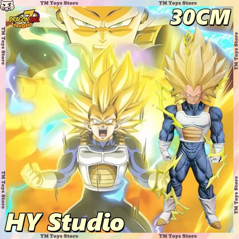 HY Studio Vegeta Dragon Ball Anime Figures 30CM Super Saiyan Vegeta Figure PVC Statue Desktop Decor Collection Model Toys Gifts
HY Studio Vegeta Dragon Ball Anime Figures 30CM Super Saiyan Vegeta Figure PVC Statue Desktop Decor Collection Model Toys Gifts