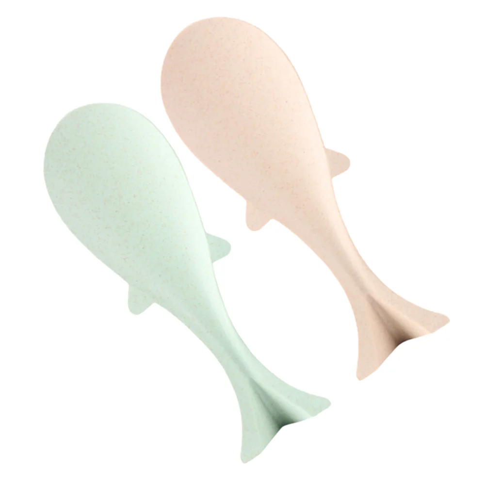 2 Pcs Rice Cooker Accessories Fish-shaped Spoon Spoons Plastic Ladle Cooking Child
2 Pcs Rice Cooker Accessories Fish-shaped Spoon Spoons Plastic Ladle Cooking Child