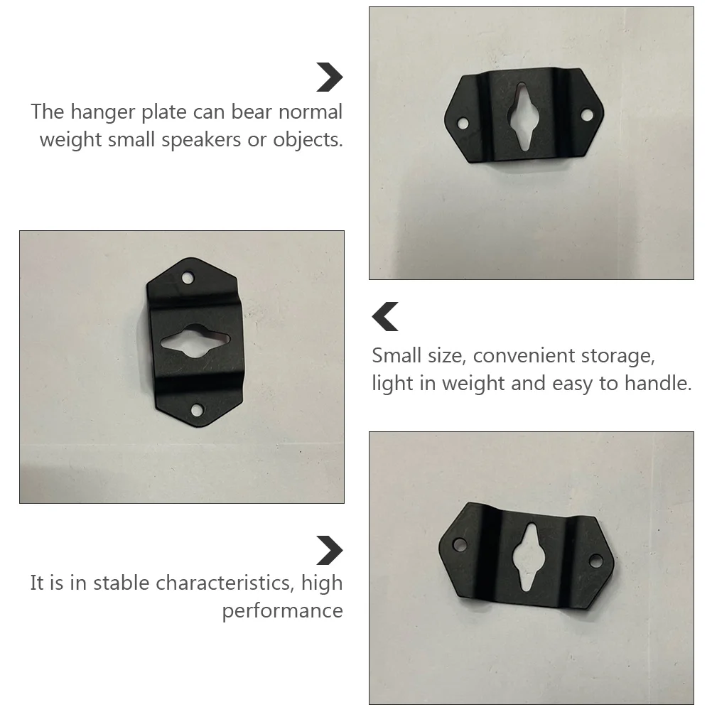 10 PCS Connector Small Speaker Hook Wall Bracket Iron Mount Hanger Plate for Audio
10 PCS Connector Small Speaker Hook Wall Bracket Iron Mount Hanger Plate for Audio